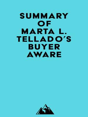 cover image of Summary of Marta L. Tellado's Buyer Aware